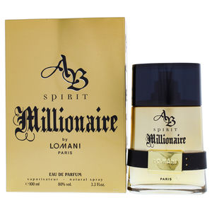 AB Spirit Millionaire by Lomani for Men 3.3 oz EDP Spray